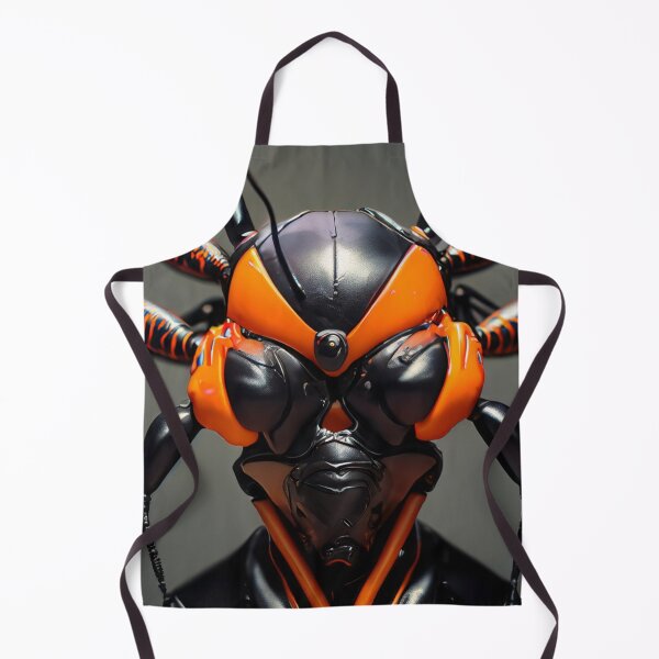 Item preview, Orange and metal ant insect designed and sold by jsebouvi.