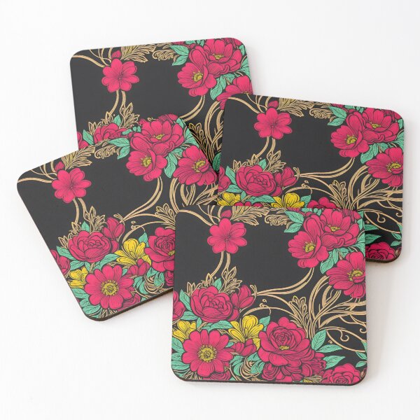 Item preview, Retro Flower Background designed and sold by PhonLawat.