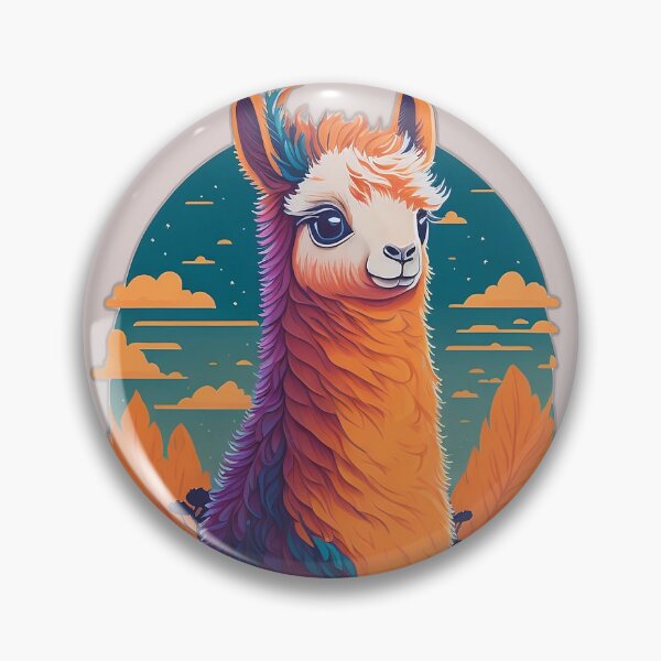 Item preview, Cute Fluffy Lama designed and sold by Vordes.