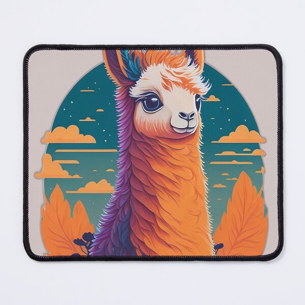 Item preview, Cute Fluffy Lama designed and sold by Vordes.