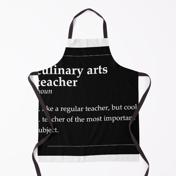 Item preview, Culinary Arts Teacher Definition designed and sold by DasaiArt.