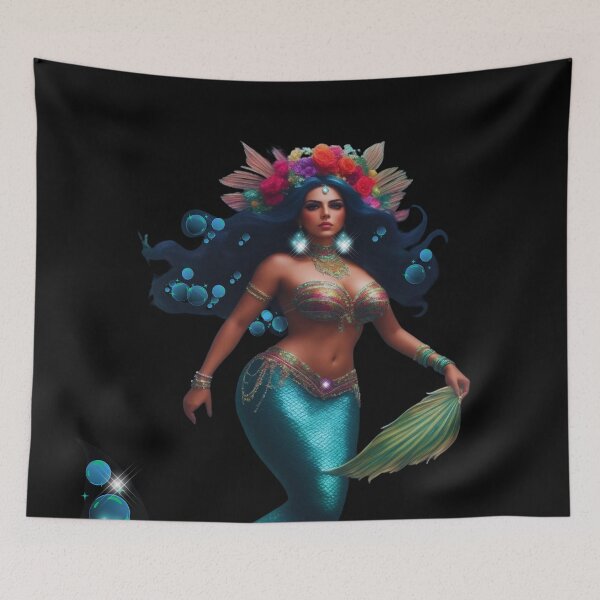Item preview, Flowered Sirenas designed and sold by SirenasWorld.