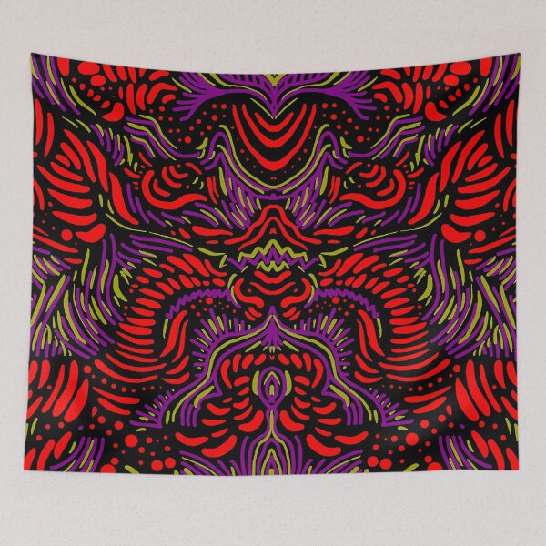 Item preview, Beyond Borders - Hypnotic Patterns Series designed and sold by AbstractEssence.