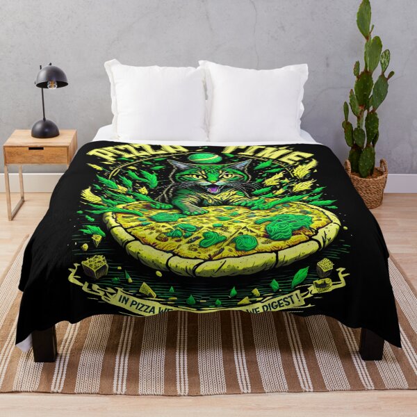 Item preview, Kitten PIZZA TIME ! In pizza we crust, united we digest ! designed and sold by MindWave THC.