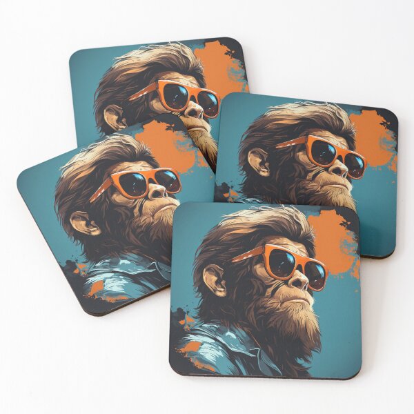 Item preview, funky monkey designed and sold by Desiyuchi.