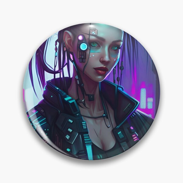 Item preview, CyberpunkGirl #02 designed and sold by Camila Hamdan.