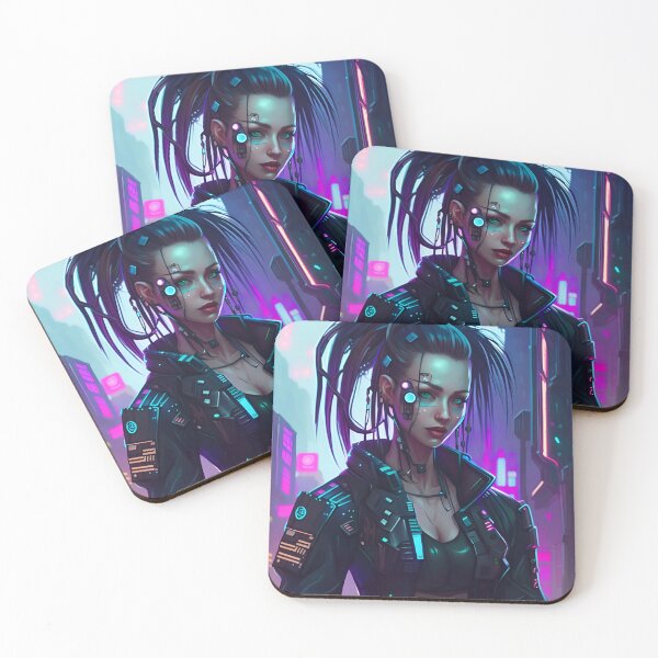 Item preview, CyberpunkGirl #02 designed and sold by Camila Hamdan.