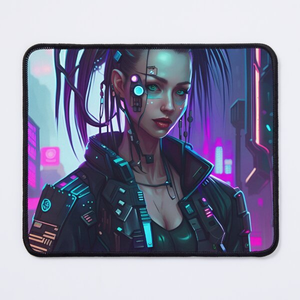Item preview, CyberpunkGirl #02 designed and sold by Camila Hamdan.