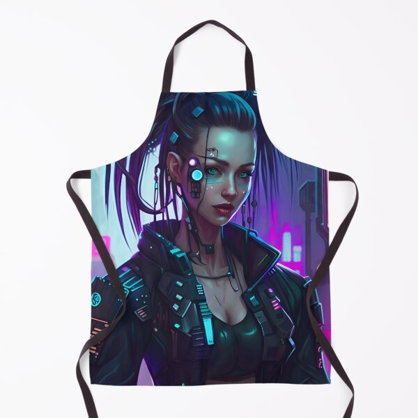 Item preview, CyberpunkGirl #02 designed and sold by Camila Hamdan.
