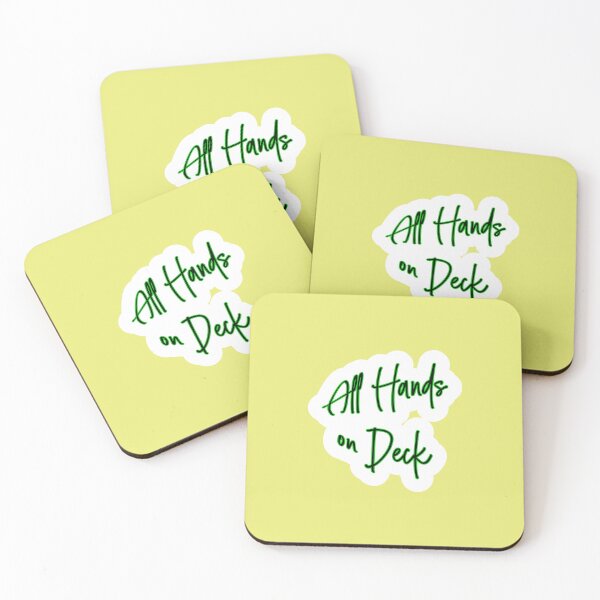 Item preview, Text Graphic - All Hands on Deck designed and sold by seeitknowit.