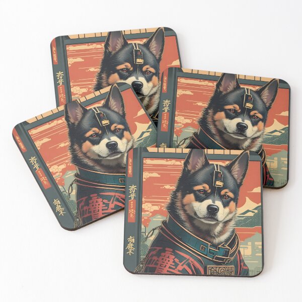Item preview, Tadeo - Cyberpunk Shiba Inu - LeiWeiss - designed and sold by LeiWeiss.