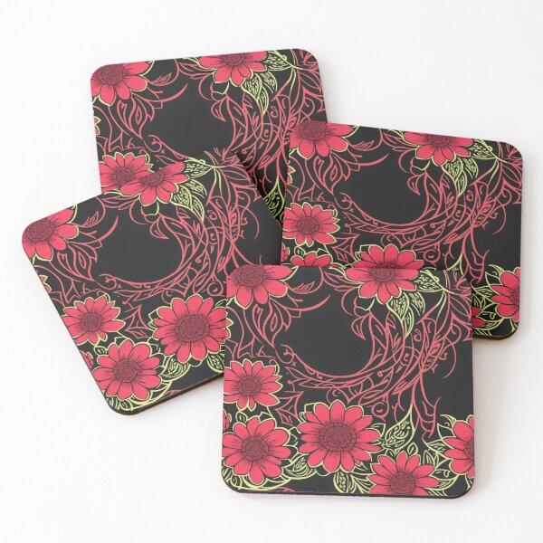 Item preview, Retro Flower Background designed and sold by PhonLawat.