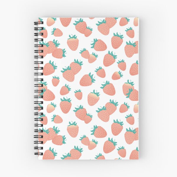 Item preview, freshly picked strawberry pattern designed and sold by EvalilyBoutique.