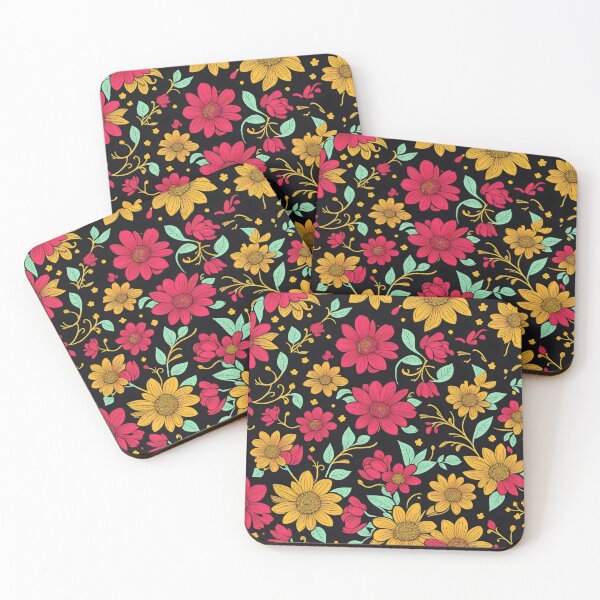 Item preview, Retro Flower Background designed and sold by PhonLawat.