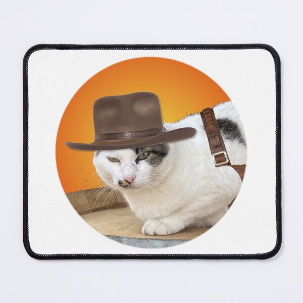 Item preview, Clint the Cowboy Cat designed and sold by Cat Art.