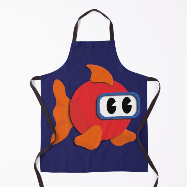 Item preview, Cartoon style fish with papercut effect designed and sold by LuisAl1600.