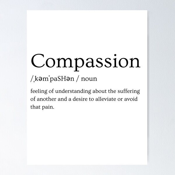 Item preview, Compassion Definition designed and sold by Psycheclothing.