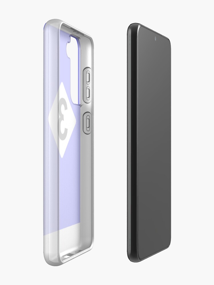 Alternate view of 3 RACING BLEU Case & Skin for Samsung Galaxy