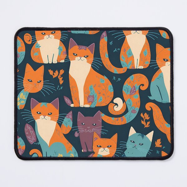 Item preview, Whiskered Whimsy designed and sold by LeonAndrewRazon.