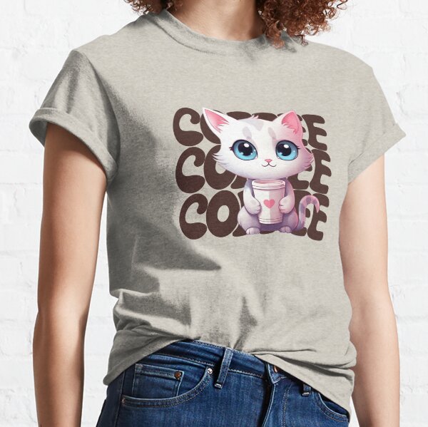 Item preview, Coffee cat designed and sold by CuteByZuzi.