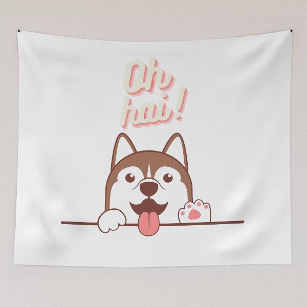 Item preview, Oh Hai (Hi) Dog designed and sold by LoveofDog.