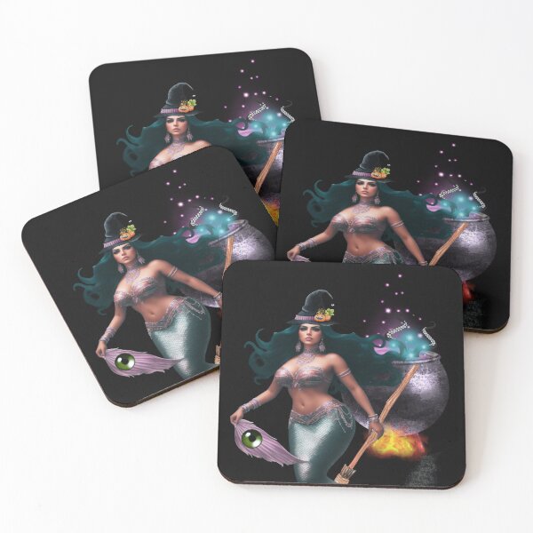 Item preview, Sirenas Halloween Brujas Marinas designed and sold by SirenasWorld.