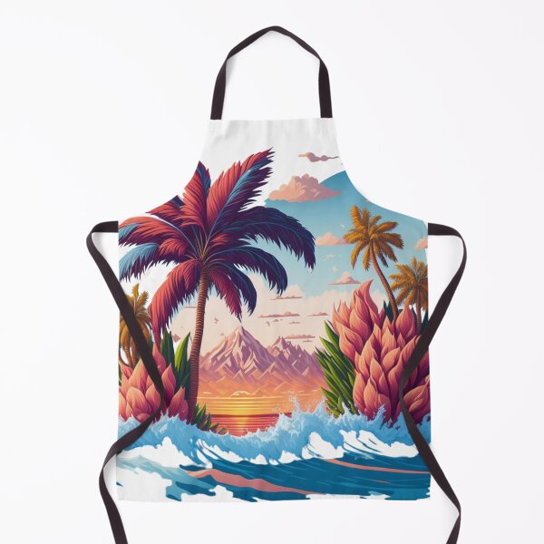 Item preview, palm tree in digital painting style designed and sold by Mo-rx.