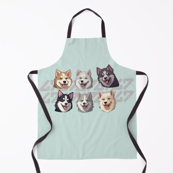 Item preview, Funny Crazy Siberian Husky dogs adorning Bianca47 designed and sold by bianca47.