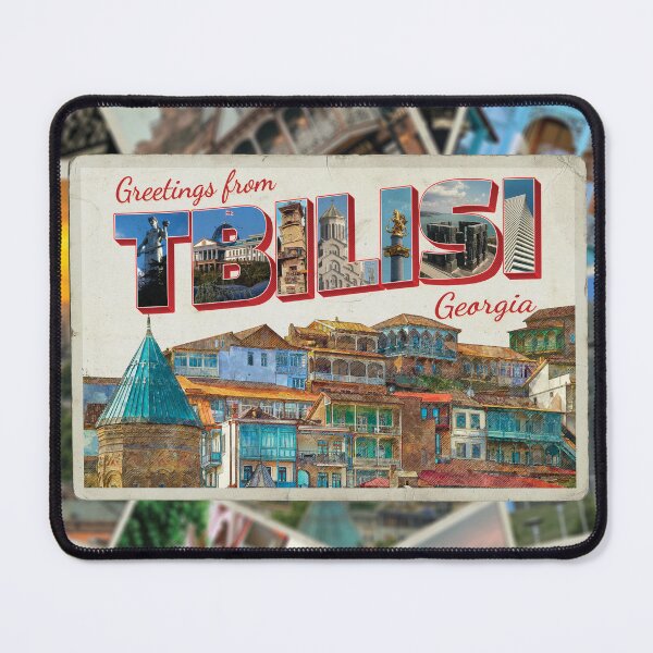 Item preview, Greetings from Tbilisi in Georgia Vintage style retro souvenir designed and sold by DeveloperProp0.