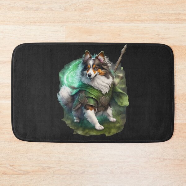 Item preview, Wildspeaker Shetland Druid, Fantasy cartoon dog designed and sold by DBPauwels.
