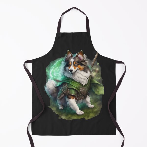 Item preview, Wildspeaker Shetland Druid, Fantasy cartoon dog designed and sold by DBPauwels.