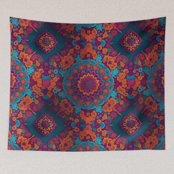 Item preview, Cosmic Fusion: Exploring the Mesmerizing Mandala Universe designed and sold by DesignArtEmpire.