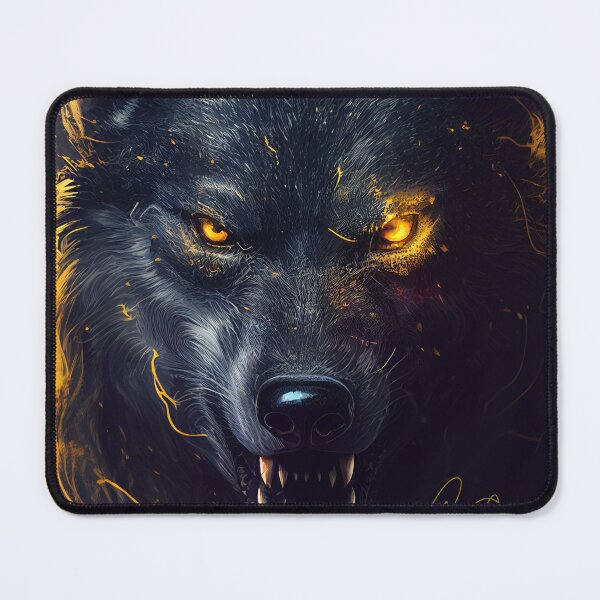Item preview, Black wolf designed and sold by Colero.