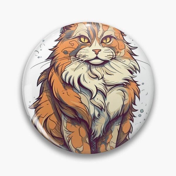 Item preview, Furrific Norwegian Forest Cat Designer - Pawsitively Adorable! Playful Cat Breeds. designed and sold by DooodleGod.