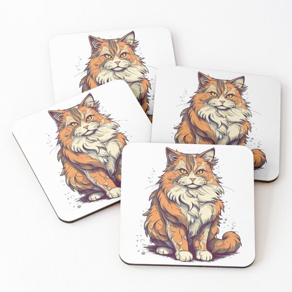 Item preview, Furrific Norwegian Forest Cat Designer - Pawsitively Adorable! Playful Cat Breeds. designed and sold by DooodleGod.