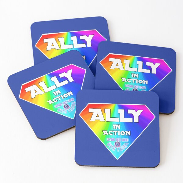 Item preview, Ally In Action Superpower  designed and sold by Living Out Loud with Laura.
