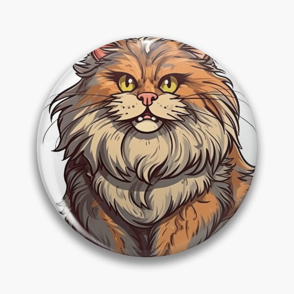 Item preview, Illustrations: Playful Norwegian Forest Cat Designs for Adorable Cat designed and sold by DooodleGod.