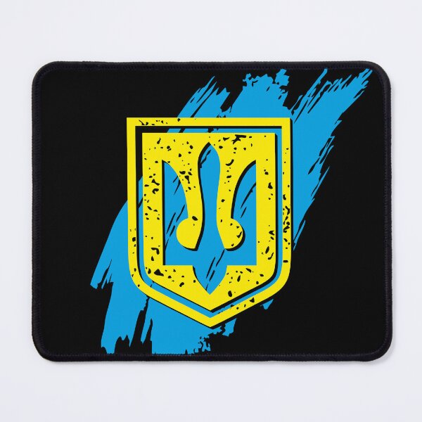 Item preview, Ukrainian Emblem Trident Coat of Arms of Ukraine Flag designed and sold by lxmag.