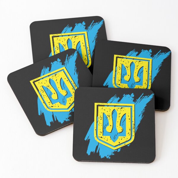 Item preview, Ukrainian Emblem Trident Coat of Arms of Ukraine Flag designed and sold by lxmag.