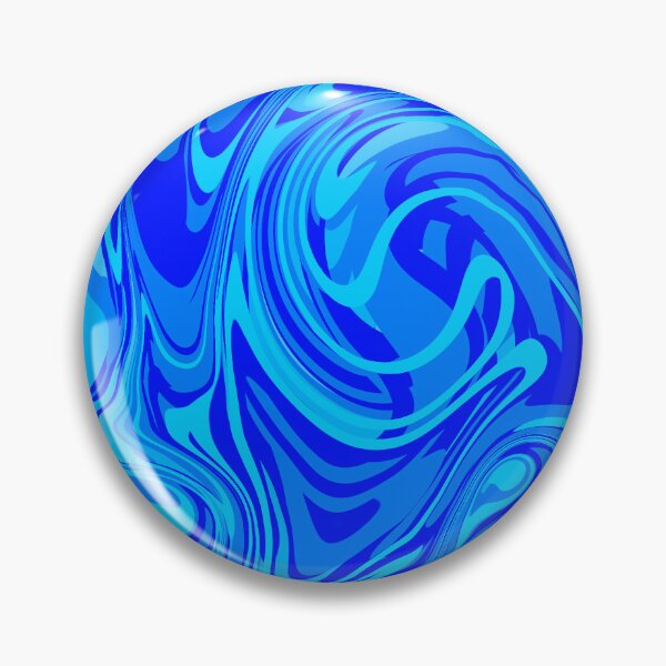 Item preview, Blue Abstract Swirl Marble Design  designed and sold by garneroverton.