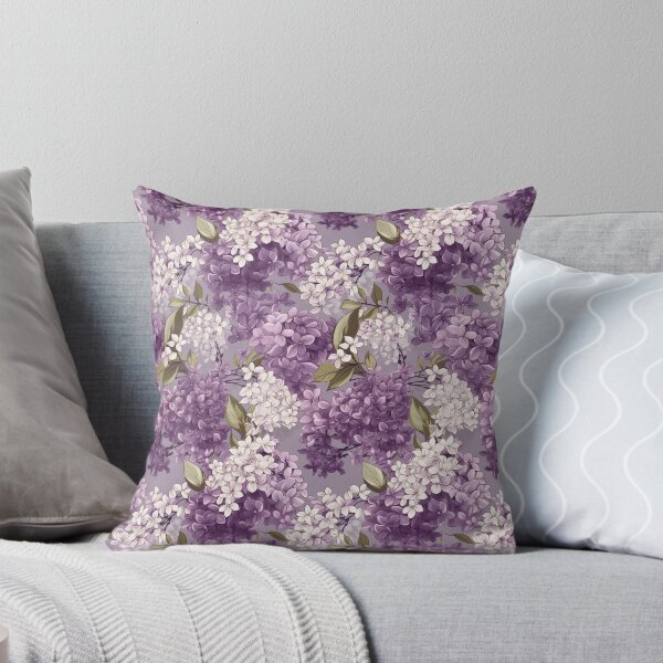 Item preview, Gorgeous Purple Lilac Flower Print Background designed and sold by PaperieJennifer.
