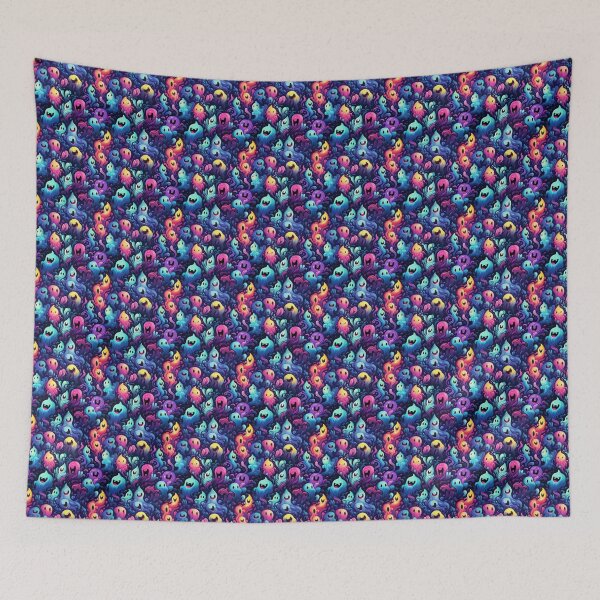 Item preview, Little Ghosts Goblins Pattern designed and sold by allamericanash.