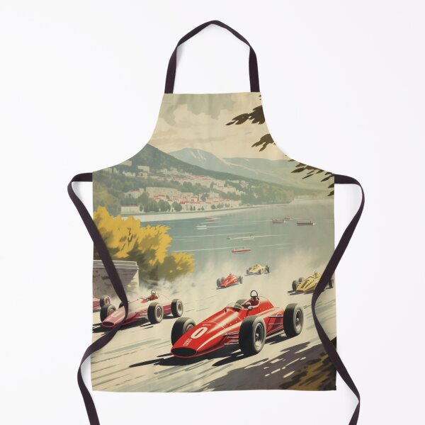 Item preview, A Vintage Poster of the 1950 Pau Grand Prix designed and sold by GoodOldVintage.