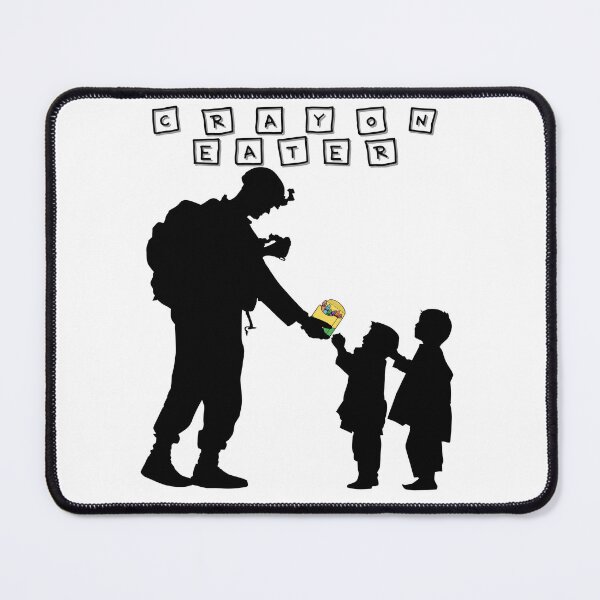 Item preview, Crayon Eaters Soldier American Flag designed and sold by JacoBeatzShop.