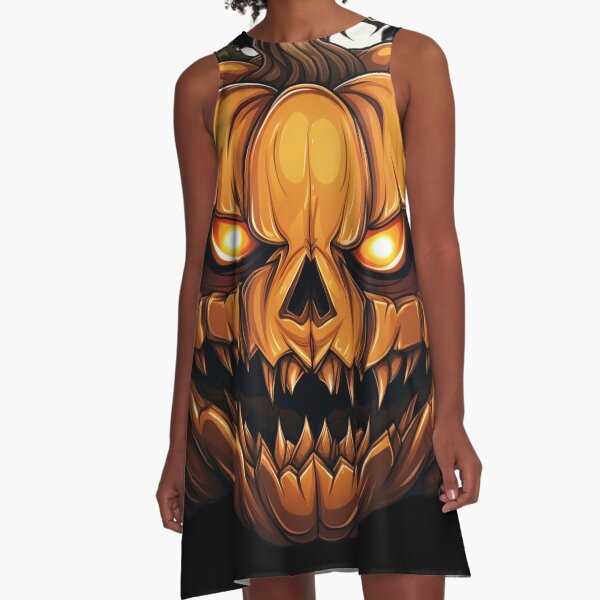 Item preview, Una calabaza inquietante de Holloween designed and sold by KNAA.