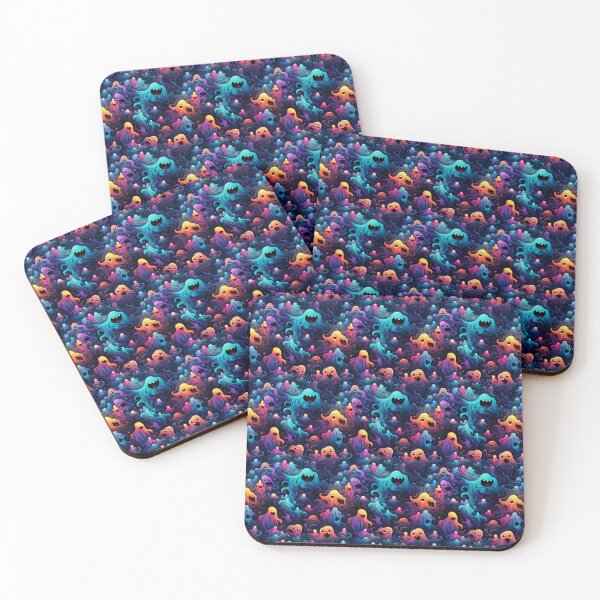 Item preview, Little Ghosts and Goblins Pattern designed and sold by allamericanash.