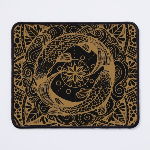 Item preview, Koi Fish Pond Mandala designed and sold by heartsake.