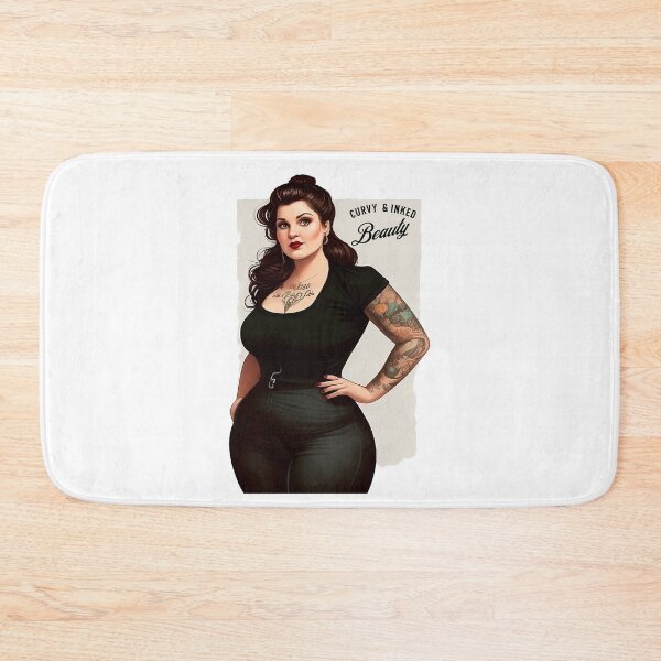 Item preview, Curvy and Inked Beauty designed and sold by vintage-grrrl.