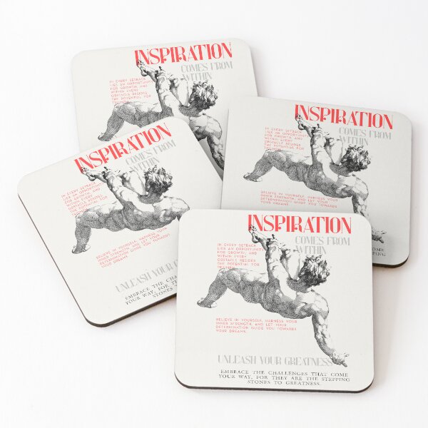 Item preview, Inspiration Comes From Within designed and sold by HanaSky Studio.