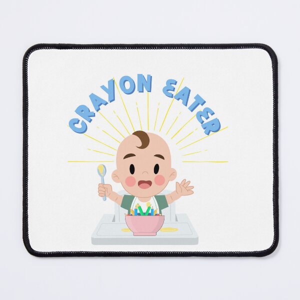 Item preview, Crayon Eaters Baby Sweet Eating Funny designed and sold by JacoBeatzShop.